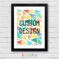 Custom Quote Design - Cetak Poster Kata-Kata Bijak Favoritmu.
