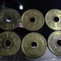 koin asing bolong koin koleksi koin jadul koin kuno