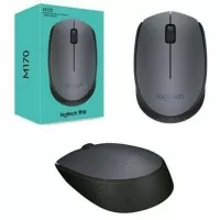 Logitech M170 Mouse Wireles Original. Warna Hitam