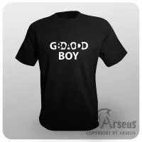 Kaos Atasan Baju Sablon Good Bad Boy Murah - Arseus 1412