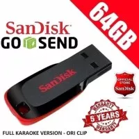 Flashdisk Sandisk 64 GB Full Isi Lagu Karaoke