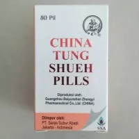 CHINA TUNG SHUEH PILLS-OBAT REMATIK DAN MELANCARKAN PEREDARAN DARAH