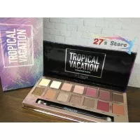 FOCALLURE 14 Color Eyeshadow Pallete (Tropical Vacation- Everchanging)