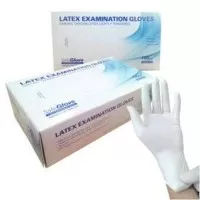 Sarung Tangan / Gloves Latex Examination Gloves (Merk Safe Glove)