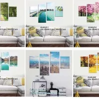 RADJA WALL STIKER GLA8 KOLASE 1 3D FRAME VIEW WALSTIKER WALLSTICKER