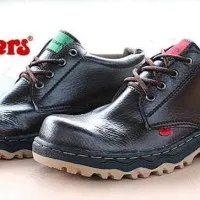 FASHION FREE ONGKIR!!!!!! Sepatu Safety Boots Pendek Kickers Bams