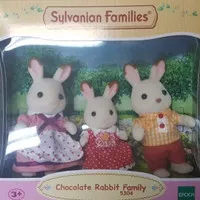 Sylvanian Families - Chocolate Rabbit Family 3 figure