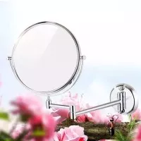 kaca pembesar rias/cermin rias/make up/cermin lipat/wastafel