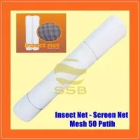 Insect Net - Screen Net - Jaring Penghalang Serangga - Mesh 50 Putih