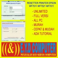 RESSETER EPSON WF7511 WF7521 WF7011 ALL PC RESETTER RESETER RESET