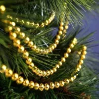 Rantai Natal Meteran Dekorasi Pohon Natal Hiasan Parcel Natal Murah