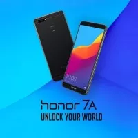 hp honor 7a terbaru garansi resmi 1tahun-blue&black