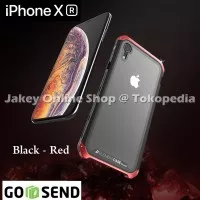 Element Case iPhone XR 6.1" Solace Glass Ver.2 Hardcase Cover Casing - Full Black