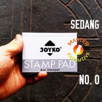 Joyko Bak Stempel Sedang No. 0 / Stamp Pad - Tanpa Tinta