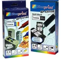 Tinta Suntik Canon BluePrint untuk Semua Tipe Printer - Black & Colour