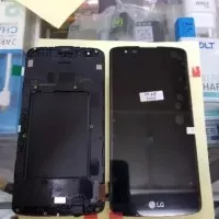 LG K8 K350 LCD 1 Set 1Set Original Black Hitam