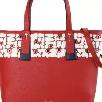 red the wall tote / bonia/ tas wanita