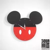 jam dinding mickey mouse