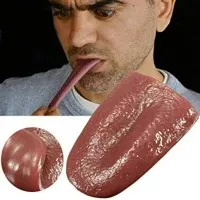 alat sulap - lidah palsu (fake tongue)