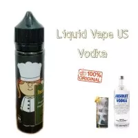 Liquid USA Vape Vapor Hahaues Premium Vodka 0-3MG US / 60ml / Murah