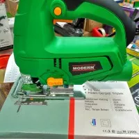 MESIN JIGSAW MODERN M-2200L / MESIN GERGAJI TRIPLEK MODERN LASER