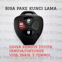 Cover remote Toyota innova,fortuner,altis,vios,yaris,3 tombol