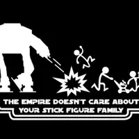 StikER THE EMPIRE DOESN'T CARE ABOUT YOUR STICK FIGURE FAMILY u/ kaca