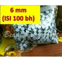 Mata boneka 6mm isi 100 grosir bahan suvenir aksesoris anak