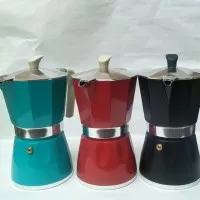 Moka Pot Coffee Maker For 3 Cups Espresso Cafetera