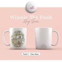 Mug Ceramic Pooh Classic Class Team (Winnie the Pooh)