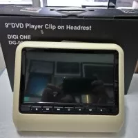 Clip on dvd monitor - clip on dvd 9 inch - headrest dvd - dg9916