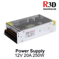 Power Supply Switching 12v 20A 250w S-250-12 Alumunium Fanless