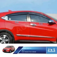 Honda HRV List Kaca Jendela Samping JSL / Side Window Trim Chrome