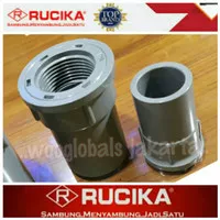 SOK DRAT DALAM 1 x 3/4 AW ASLI RUCIKA FITTING SOCK PVC 1 x 3/4 inch