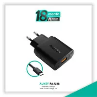 Original Power Adapter Wall Charger Aukey PA-U28 Qualcomm Quick Charge