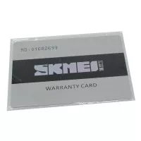 Kartu Garansi / Warranty Card Jam Tangan SKMEI
