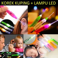 Korek Kuping LED-Earpick LED-Flashlight Earpick