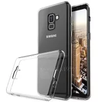Case for Samsung A8 2018 Ultra Thin TPU Softcase Transparan