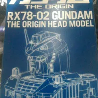 rx78-02 the origin head model Gundam Head Display Base