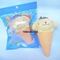Squishy Jumbo Rilakuma Ice Cream - Es Krim Cone Disney Metallic