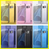 Flip Mirror Cover Case Clear View Samsung Galaxy Note 5 Note5