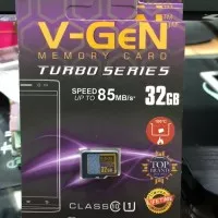 Micro SD V-gen 32GB Turbo Series MicroSD HC Vgen 32 GB Class 10 V GEN