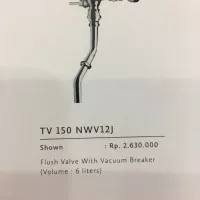 Flush Valve TOTO TV 150 NWV12J with vacumm breaker