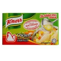 Knorr Chicken Stock Cubes Bubuk Kaldu Sup Ayam Import No Msg Thailand