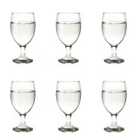 Gelas Wine / Gelas Kaki / Gelas Goblet (Home Pack 6pcs)