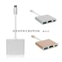 USB TYPE C 3.1 TO HDMI MULTI PORT 3.0 CHARGER NEW MACBOOK 12 13 15 PRO