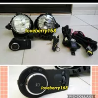 sepasang fog lamp chevrolet spin full set