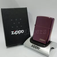 Korek Zippo Original 24747ZL Purple Abyss Logo
