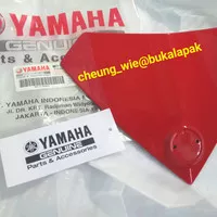 visor batok depan yamaha aerox 125 LC merah ori yamaha genuine parts