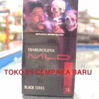 Rokok DJARUM SUPER MLD BLACK SERIES 16 BATANG | Hitam Murah Rokok